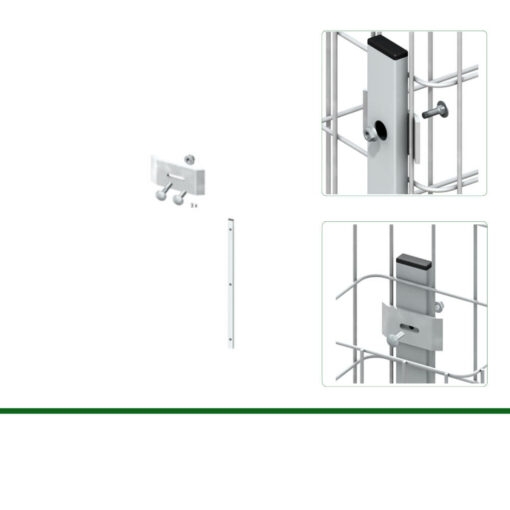 Gabionen-Zaun-Adapter-Sets