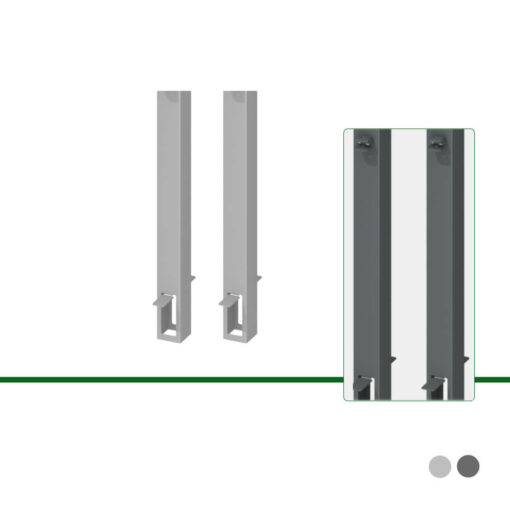 Torpfosten-Sets WPC Tore