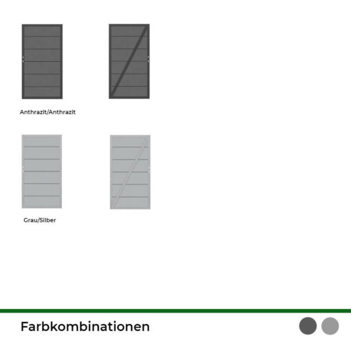 WPC Zauntueren XL Tuerenuebersicht