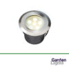 Garden Lights Gartenbeleuchtung Bodeneinbauleuchten Sirius weiss 12 Volt System