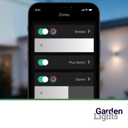 Garden Lights Switch Plus Lichtsteuerung per Mobiltelefon