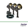 Garden Lights Gartenbeleuchtung Strahler Corvus Set