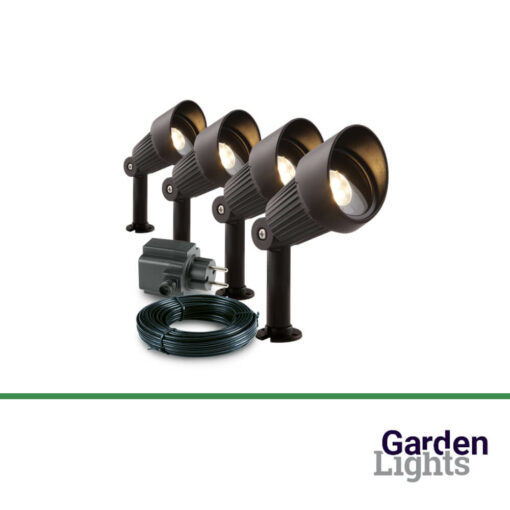 Garden Lights Gartenbeleuchtung Strahler Focus Set