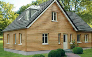 Fassadenprofil-Fassadenverkleidung aus Holz