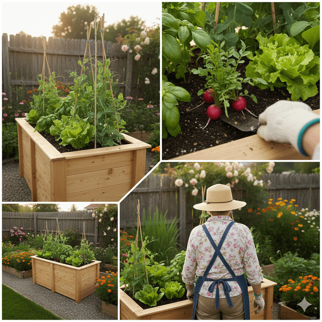 Hochbeet Larix, europäische Lärche – Bild 4