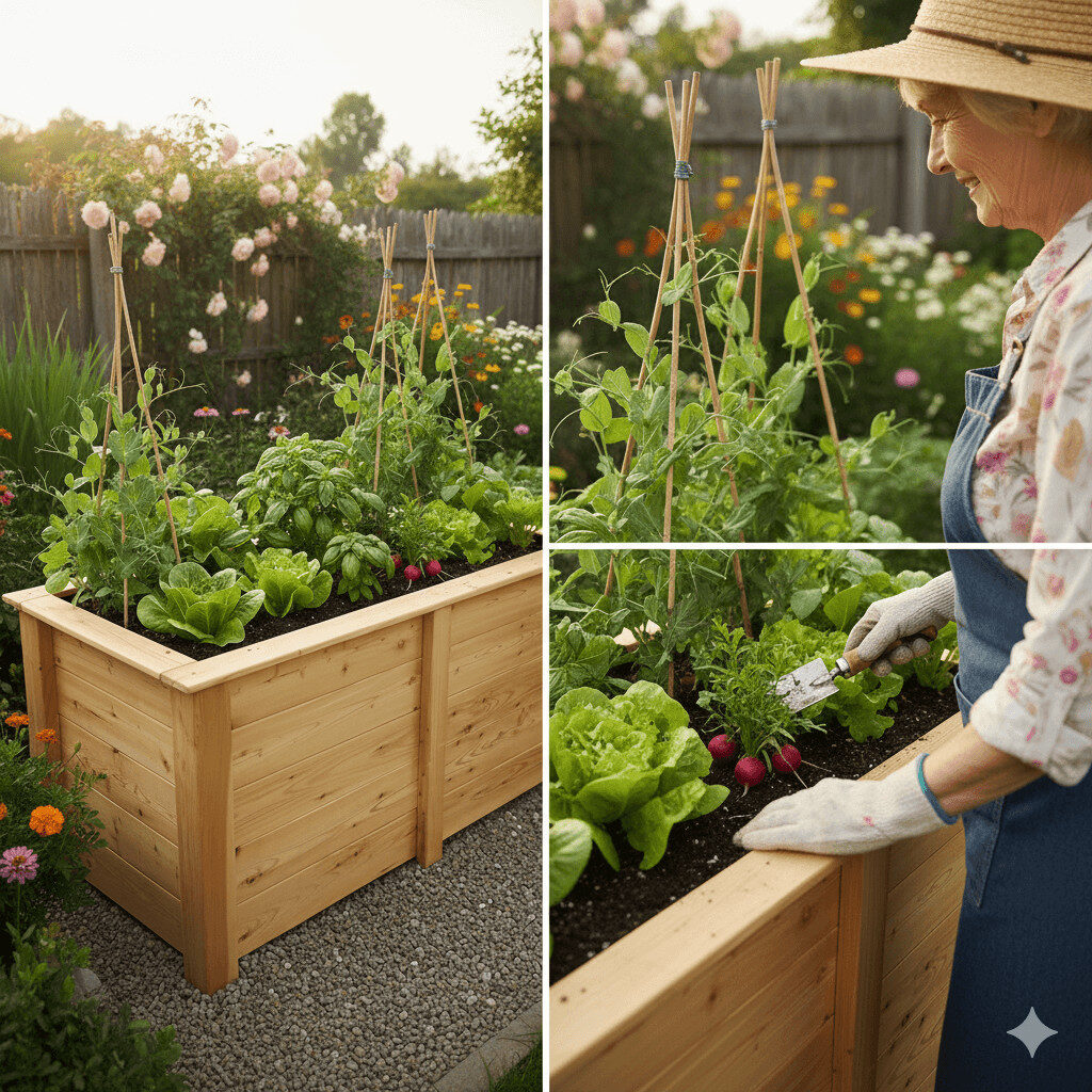 Hochbeet Larix, europäische Lärche – Bild 3
