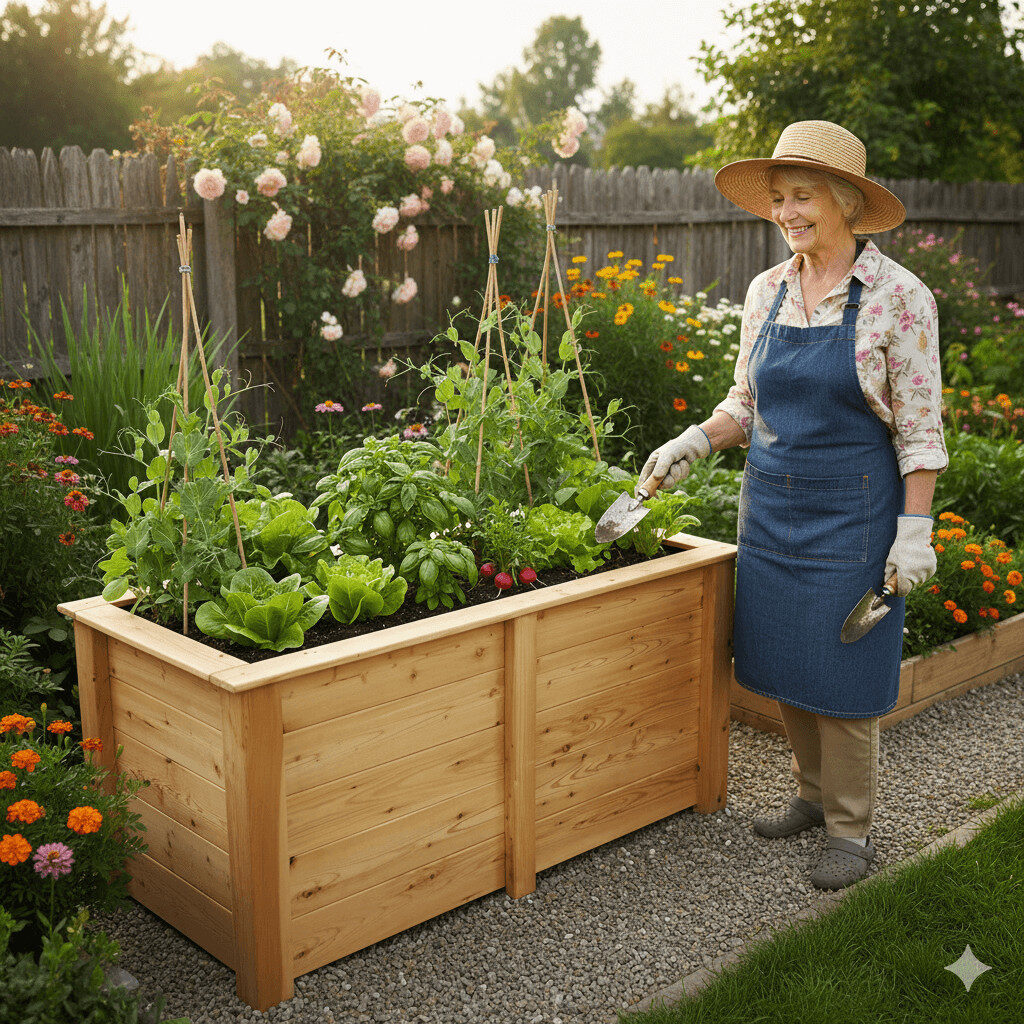 Hochbeet Larix, europäische Lärche – Bild 2