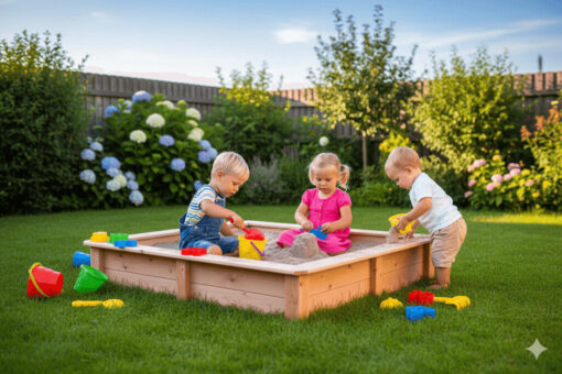GK® Sandkasten, Lärche naturbelassen – Bild 6