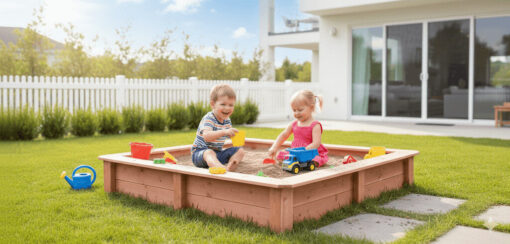 GK® Sandkasten, Lärche naturbelassen – Bild 7