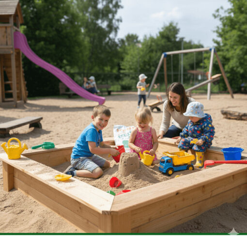 GK® Sandkasten, Lärche naturbelassen – Bild 10
