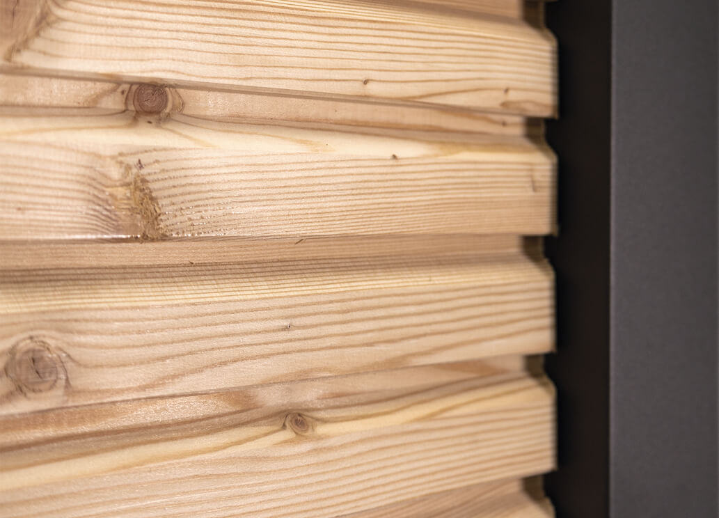 Nordstrand Duo Steckzaun-Set Europäische Lärche – Bild 4