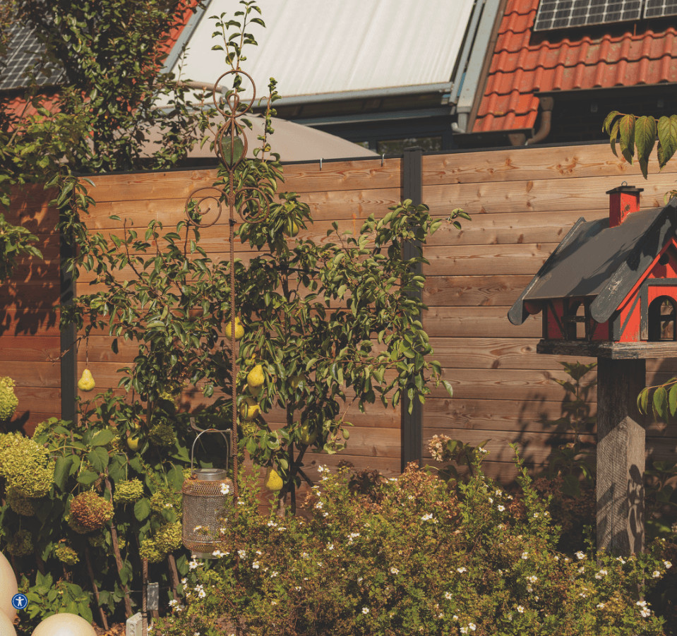 VivaView Nordstrand Douglasie Steckzaun-Set