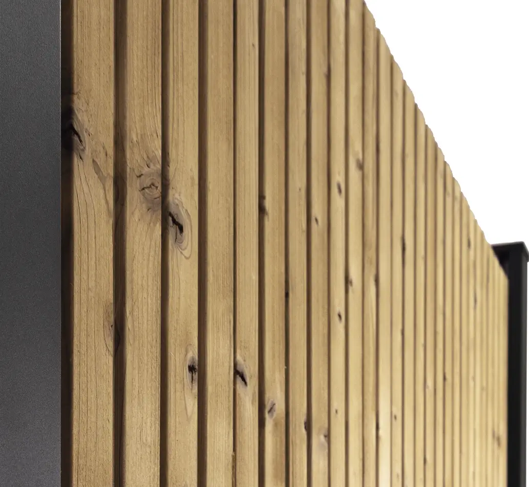 VIVAVIEW NORDSTRAND SENKRECHT TMT Kiefer/Fichte Sichtschutzelement – Bild 5