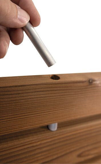 Nordstrand TMT Design Rhombus Sichtschutzzaun – Bild 5