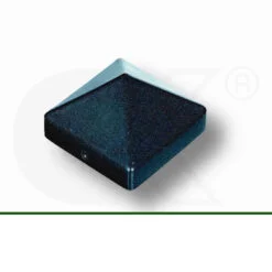 Premium Pfostenkappen aus Aluminium anthrazit
