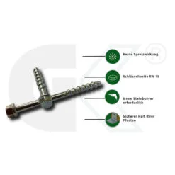 Schraubanker Betonschraube WS-A-Produktbeschreibung