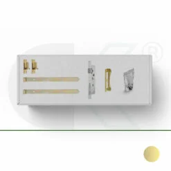 Türbeschlag Standard, mit schmalem Einsteckschloß