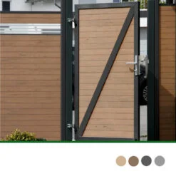 System WPC Moderna Classic Tuer Mandel anthrazit
