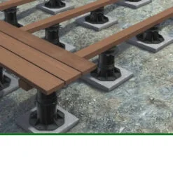 Terrassen Stelzlager, Stellfüße für Holz & WPC-Dielen – Bild 2