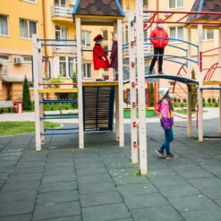 Alternative view of Gummi Fallschutz Platte, für Spielanlagen