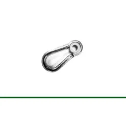 Karabiner mit Nylonbuchse fuer Schaukel Abmessungen
