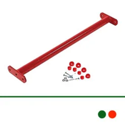 Reckstangen aus Stahl fuer Kinder 125 cm lang