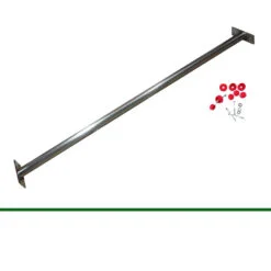 Reckstangen aus Stahl fuer Kinder aus Edelstahl 125 cm lang