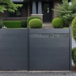 NORDSTRAND Aluminium Steckzaun-Set